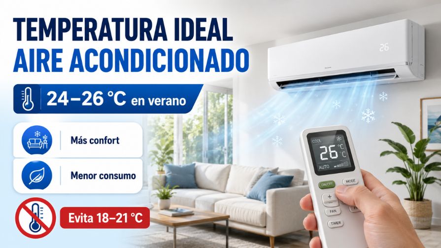 Temperatura ideal del aire acondicionado: qué grados poner para ahorrar y estar cómodo
