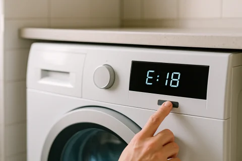 Error E18 Bosch: qué significa y cómo solucionarlo