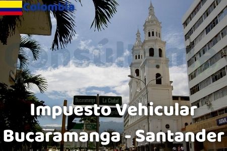 impuesto vehicular Santander Colombia